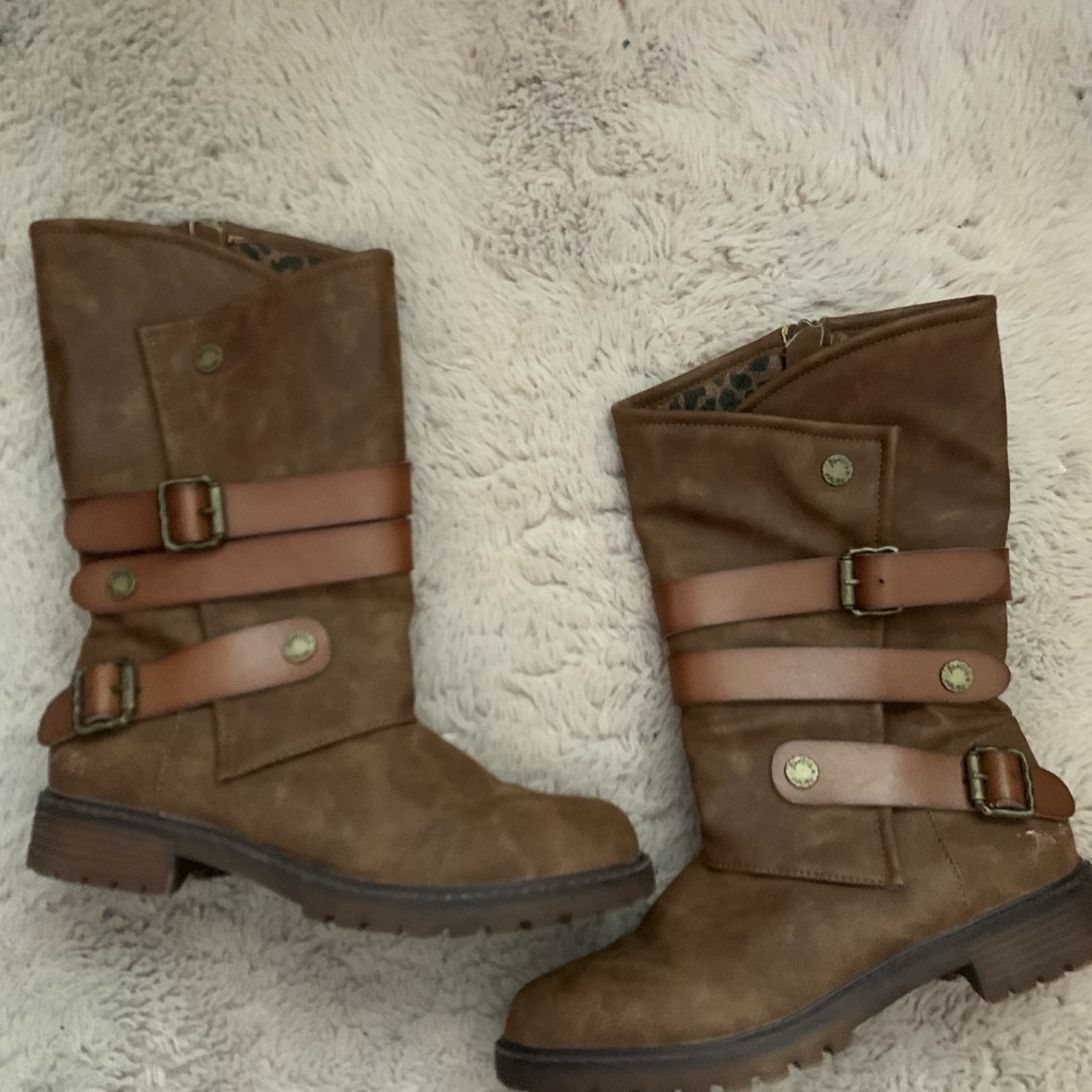 BNWOB Blowfish Malibu moto boots